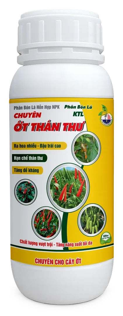Phân bón lá KTL Chuyên Ớt Thán Thư